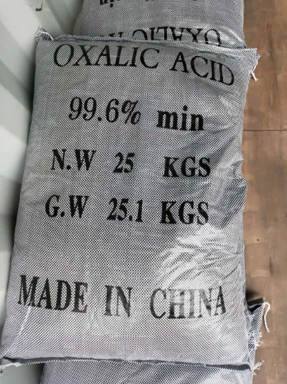 oxalic acid stainless steel